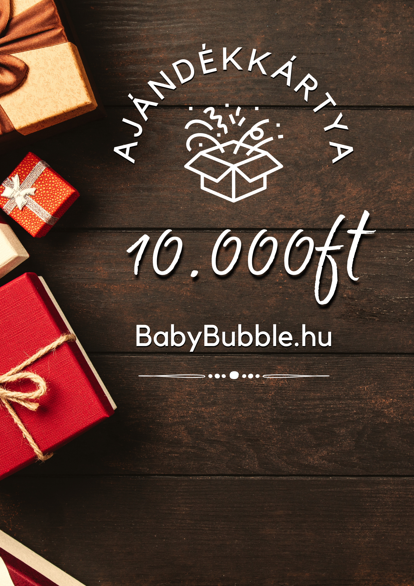 BabyBubble- Ajándékkártya - 10.000ft