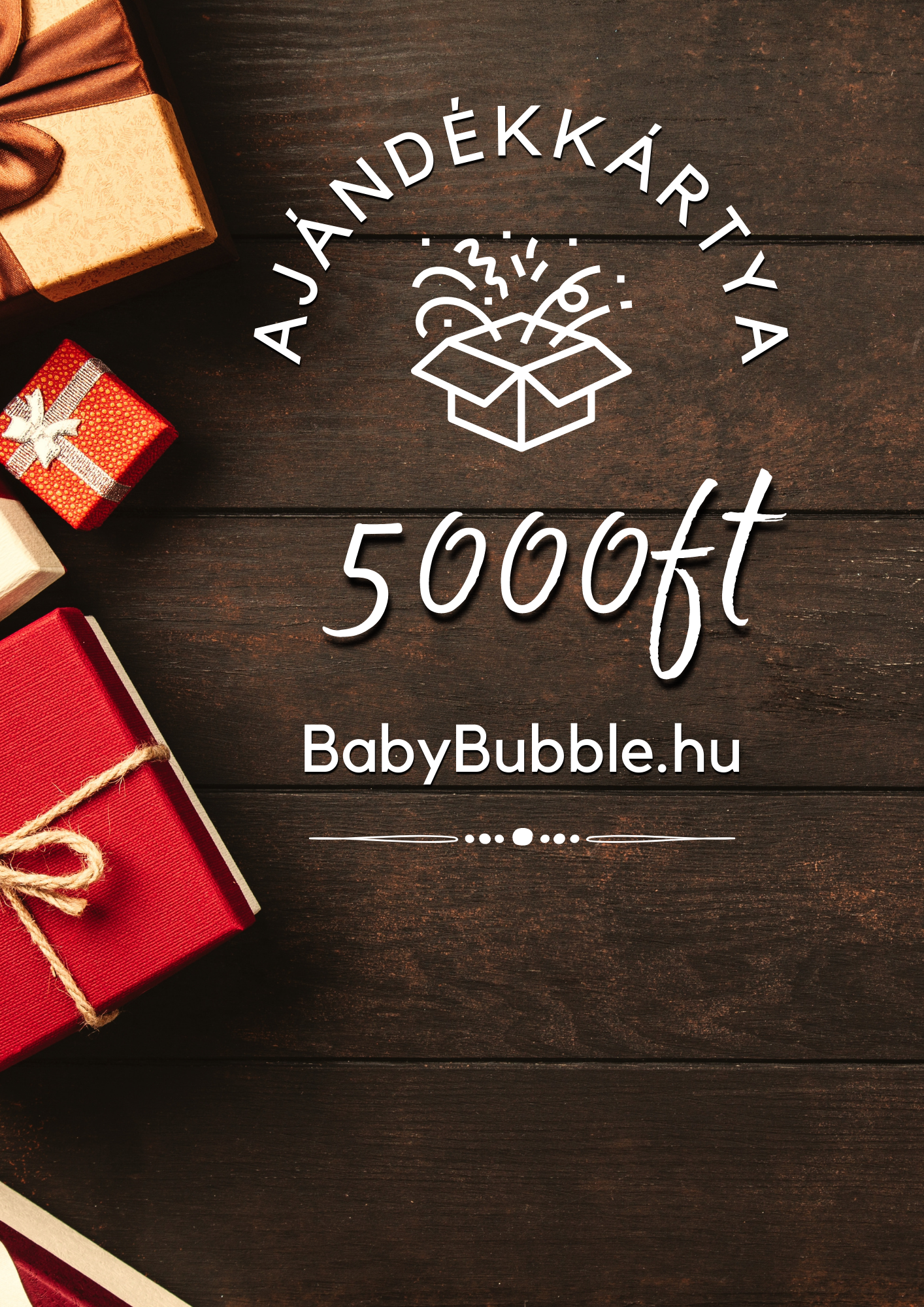 BabyBubble- Ajándékkártya - 5000ft