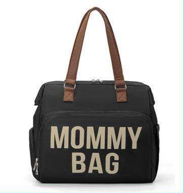 MommyBag-The Backpack- pelenkázó hátizsák - Fekete
